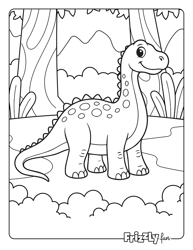 Coloring page category Dinosaur coloring pages